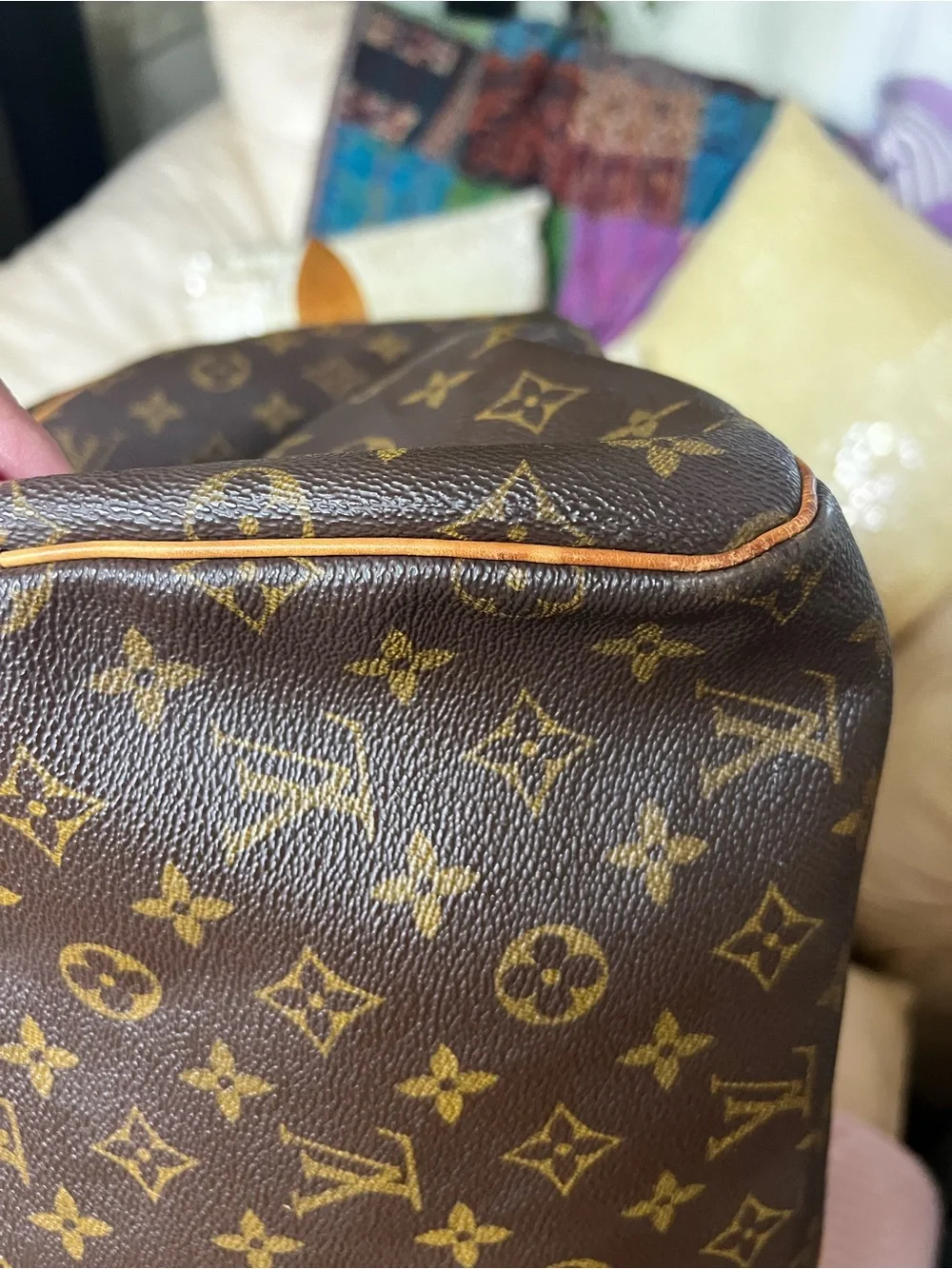 Louis Vuitton Vintage Keepall 55 Duffle Travel Bag